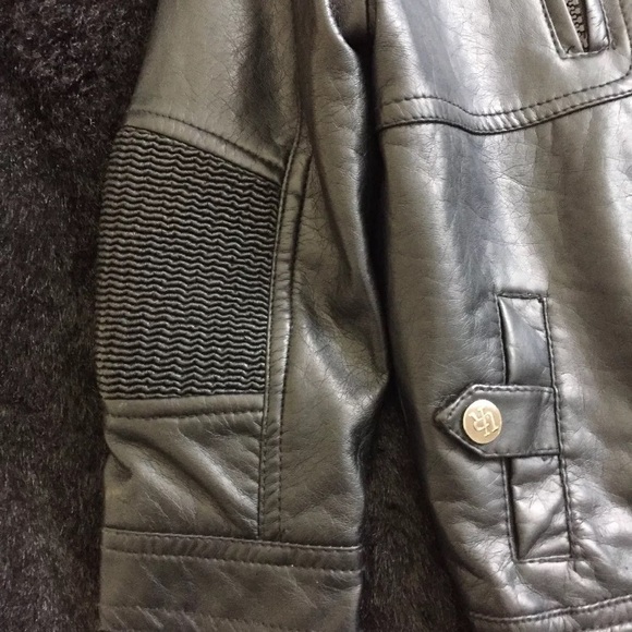 Urban Republic Faux Boy Leather Jacket - Picture 5 of 8